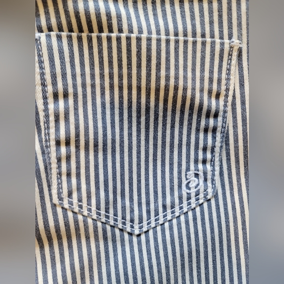 Indigo Rein Pinstripe Flares - Picture 3 of 6